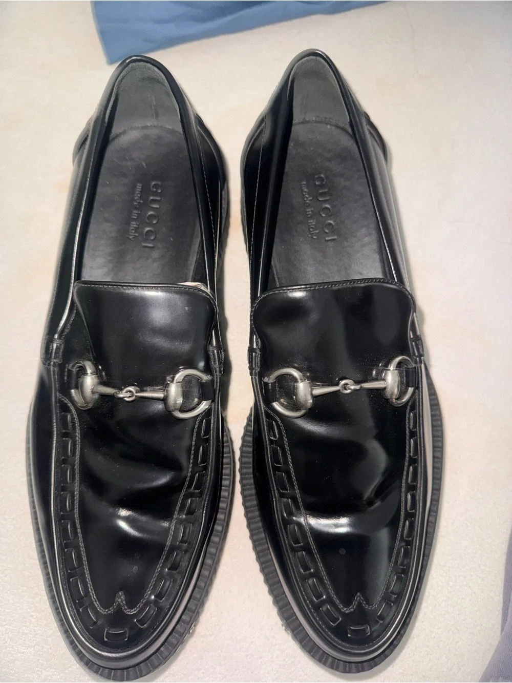 Gucci Horsebit Creeper Loafers